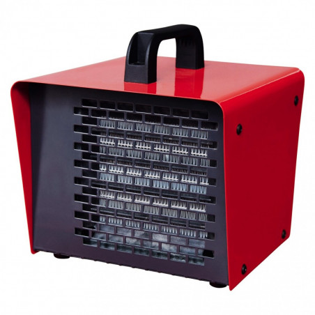 Керамична печка Zilan ZLN5541, 2000 W, Термостат, Червен