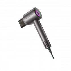 Сешоар AENO HD1 AHD0001, 1500W, Безчетков мотор, 3 скорости, 3 нива, Йонизация, Сив/Черен