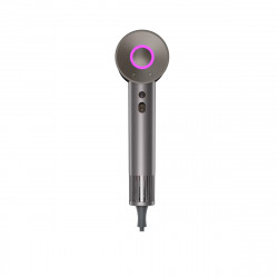 Сешоар AENO HD1 AHD0001, 1500W, Безчетков мотор, 3 скорости, 3 нива, Йонизация, Сив/Черен
