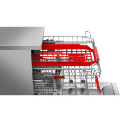 Съдомиялна машина Toshiba DW-10F2EE(S), Клас D, 10 комплекта, 6 програми, AquaStop, 1/2 зареждане, Инокс