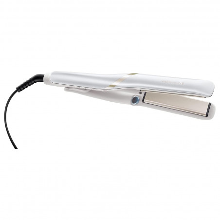 Преса за коса Remington S9001 Hydraluxe Pro, 230 C, Керамика, Водна пара, 5 нива, Бял