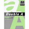 Цветна хартия Double A, A4, 25 листа, Зелен - неон