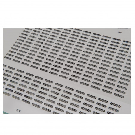 Абсорбатор AMICA OSC6112W, 197 m3/h, 118W, Клас D, 3 степени, 65 dBA, 60 см, Карбонов Филтър, Бял