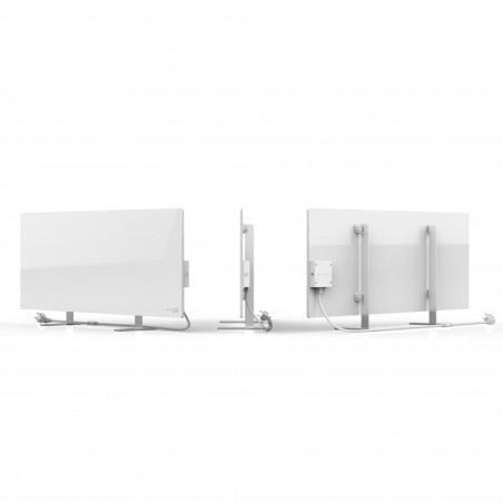 Електрически конвектор AENO AGH0001S, 700W, 30 м2, Мобилно приложение, Ултратънък, Wi-Fi, Бял