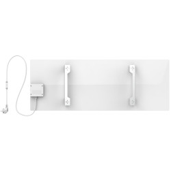 Електрически конвектор AENO AGH0001S, 700W, 30 м2, Мобилно приложение, Ултратънък, Wi-Fi, Бял