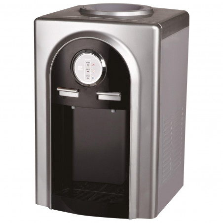 Диспенсър за вода Finlux FWD-2041D, Компресорно охлаждане, 60/560W, 4-95C, Охлаждане 1.5 l/h, Затопляне 5 l/h, Сив/черен