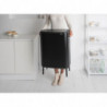 Кош за боклук Brabantia Bo Touch Hi 1001260, 60 л, Повдигнат, Плавно и безшумно отваряне, Черен мат
