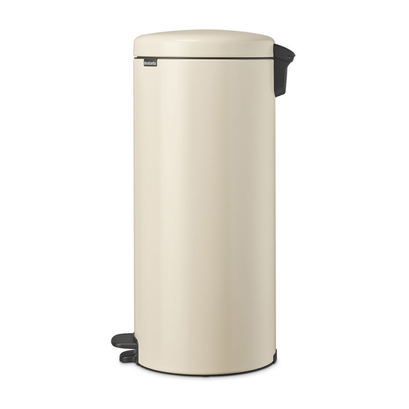 Кош за боклук с педал Brabantia NewIcon 1005539, 30 л, Леко затваряне, Противоплъзгаща основа, Бежов