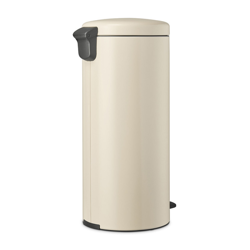 Кош за боклук с педал Brabantia NewIcon 1005539, 30 л, Леко затваряне, Противоплъзгаща основа, Бежов