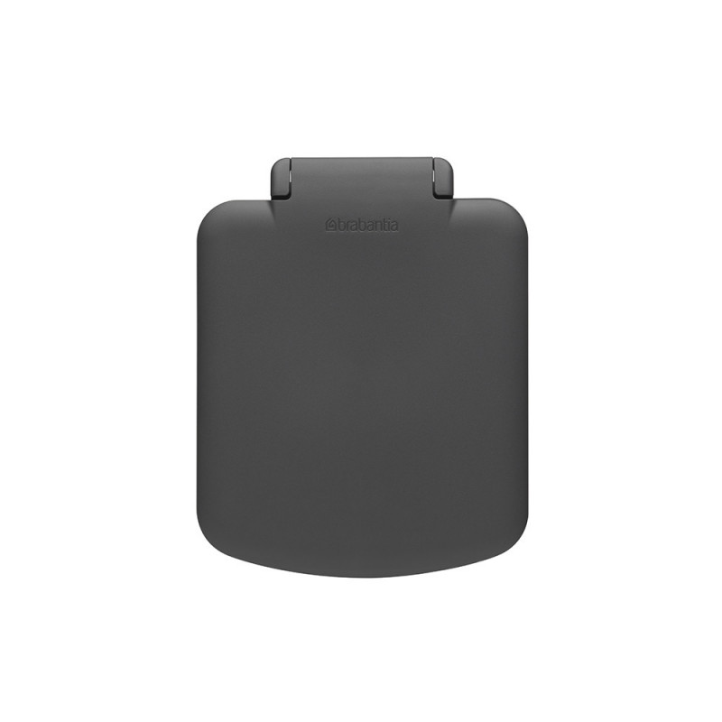 Кош за боклук с педал Brabantia StepUp 1005557, 40 л, Екологични материали, Голям отвор, Тъмносив