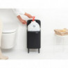 Кош за боклук Brabantia Bo Small Hi 1006645, 7 л, Повдигнат, Плавно и безшумно отваряне, Противоплъзгаща основа, Черен