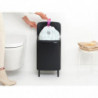 Кош за боклук Brabantia Bo Small Hi 1006649, 12 л, Плавно и безшумно отваряне, Противоплъзгаща основа, Черен