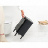 Кош за боклук Brabantia Bo Small Hi 1006649, 12 л, Плавно и безшумно отваряне, Противоплъзгаща основа, Черен