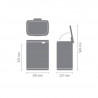 Кош за боклук Brabantia Bo Small 1006622, 4 л, Плавно и безшумно отваряне, Противоплъзгаща основа, Черен
