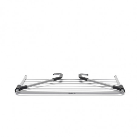 Простор за окачване Brabantia 90300178, 4.5 м, За стени до 11 см, Сгъваеми рамена, Инокс
