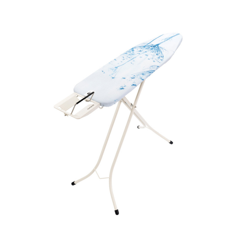 Маса за гладене Brabantia A 90300124, 110x30 см, 7 позиции за регулиране, Поставка за ютия, Бял