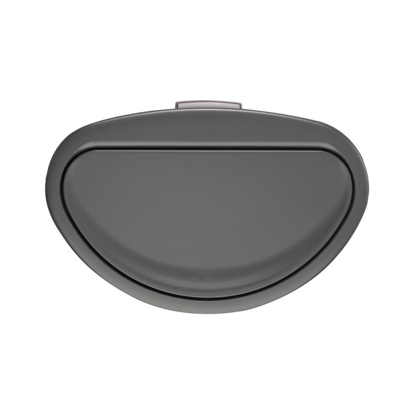 Кош за боклук Brabantia Touch Bin New 649733, 40 л, Безшумно и плавно затваряне, Плосък гръб, Черен