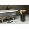 Кош за пране Brabantia 1000825, 35 л, Корков капак, Пълнене без отваряне, Вентилационни отвори, Черен