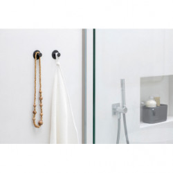 Комплект 2 бр закачалки Brabantia ReNew 1003485, Включен монтажен комплект, До 2 кг, Тъмносив