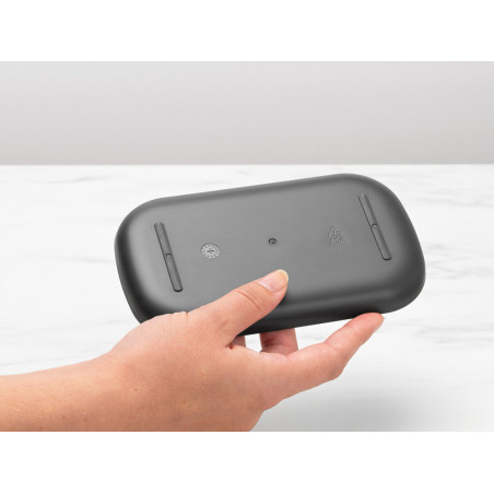 Комплект аксесоари за баня Brabantia ReNew 1003491, 3 части, 250 мл, Устойчиви на корозия, Тъмносив