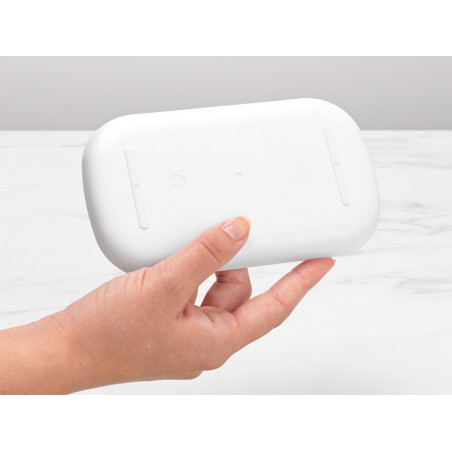 Комплект аксесоари за баня Brabantia ReNew 1003492, 3 части, 250 мл, Устойчиви на корозия, Бял