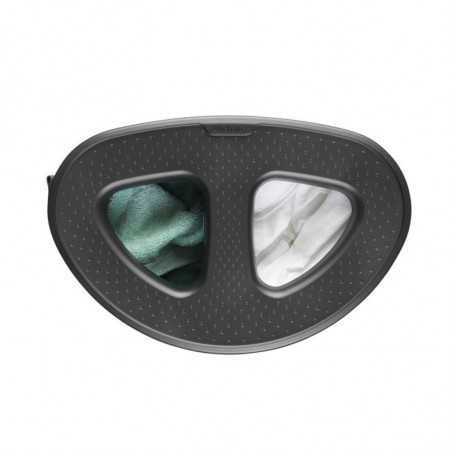 Кош за пране Brabantia Selector 1003787, 55 л, 2 отделения, Вентилационни отвори, Пълнене без отваряне, Бял
