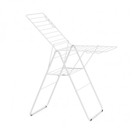 Сушилник за дрехи Brabantia Hangon 1004164, 20 м, 6 закачалки, Регулируем, Заключване за деца, Бял