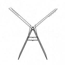 Сушилник за дрехи Brabantia Hangon 1004168, 25 м, 8 закачалки, Регулируем, Заключване за деца, Черен