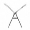 Сушилник за дрехи Brabantia Hangon 1004168, 25 м, 8 закачалки, Регулируем, Заключване за деца, Черен