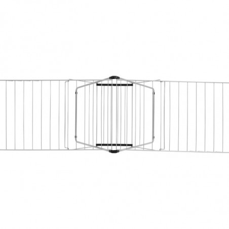 Сушилник за дрехи Brabantia Hangon 1004169, 25 м, 8 закачалки, Регулируем, Заключване за деца, Инокс