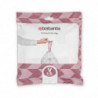Торбички за кош Brabantia PerfectFit NewIcon 1005507, Размер V, 3 л, 40 броя, Бял