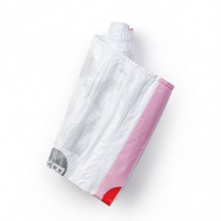 Торбички за кош Brabantia PerfectFit Slide/Paper Bin 1005562, Размер B, 5 л, 10 броя, Бял