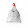 Торбички за кош Brabantia PerfectFit Slide/Paper Bin 1005562, Размер B, 5 л, 10 броя, Бял