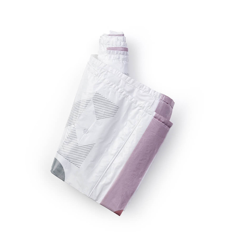 Торбички за кош Brabantia PerfectFit NewIcon 1005578, Размер V, 3 л, 10 броя, Бял