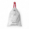 Торбички за кош Brabantia PerfectFit NewIcon 1005584, Размер Y, 20 л, 10 броя, Бял