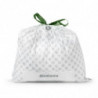 Торбички за кош Brabantia PerfectFit Bo 1005589, Размер R, 36 л, 40 броя, Бял