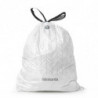 Торбички за кош Brabantia PerfectFit Bo 1005594, Размер М, 60 л, 40 броя, Бял