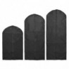 Комплект калъфи за дрехи Brabantia  1005662, M/L/XL, 60x100/135/150 см, Цип, Черен