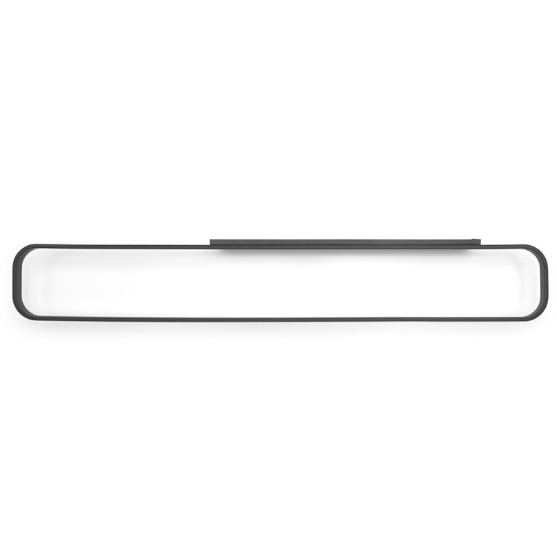 Държач за кърпи Brabantia MindSet 1005694, Минерално покритие, Дискретен монтаж, До 2 кг, Тъмносив