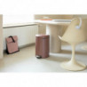 Кош за боклук с педал Brabantia NewIcon 1008849, 20 л, Плавно затваряне, Противоплъзгаща основа, Сатенено покритие, Кафяв