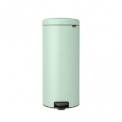 Кош за боклук с педал Brabantia NewIcon 1008851, 30 л, Плавно затваряне, Противоплъзгаща основа, Светлозелен