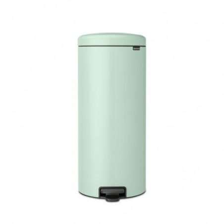 Кош за боклук с педал Brabantia NewIcon 1008851, 30 л, Плавно затваряне, Противоплъзгаща основа, Светлозелен