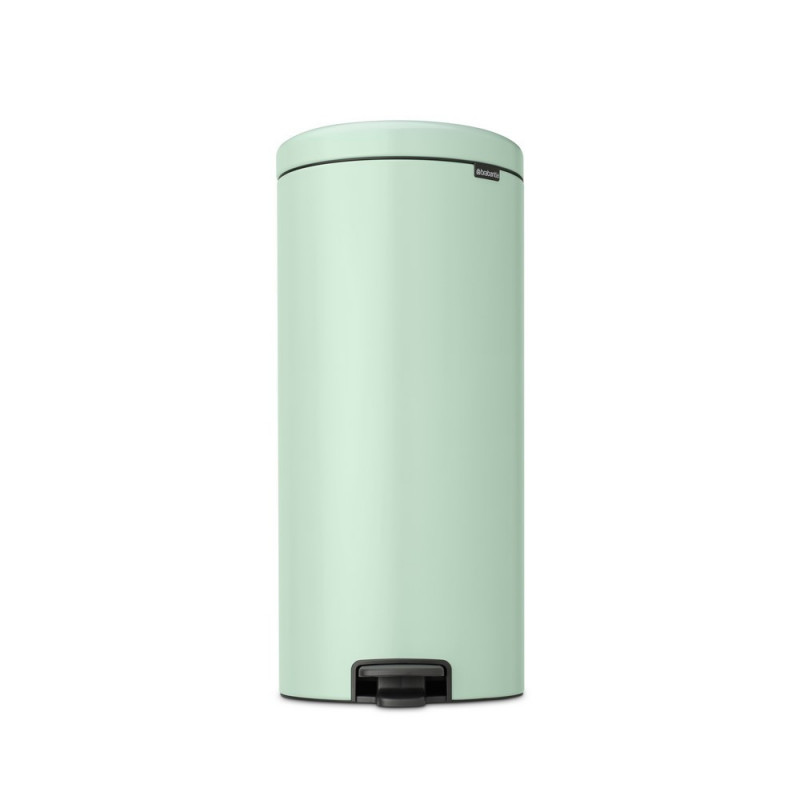 Кош за боклук с педал Brabantia NewIcon 1008851, 30 л, Плавно затваряне, Противоплъзгаща основа, Светлозелен
