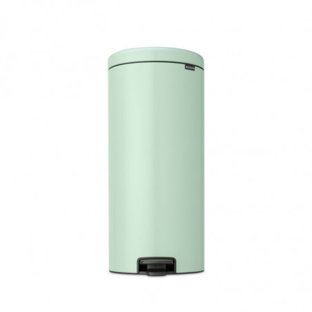 Кош за боклук с педал Brabantia NewIcon 1008851, 30 л, Плавно затваряне, Противоплъзгаща основа, Светлозелен