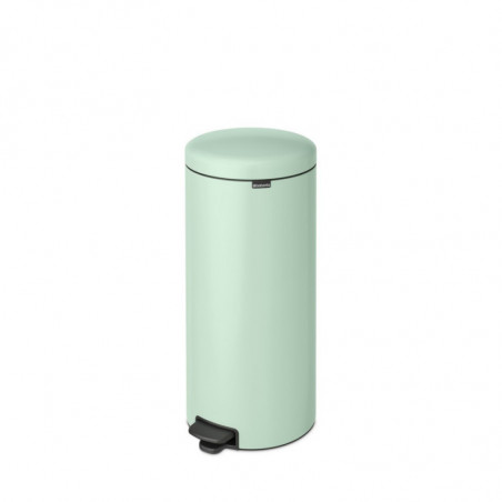 Кош за боклук с педал Brabantia NewIcon 1008851, 30 л, Плавно затваряне, Противоплъзгаща основа, Светлозелен