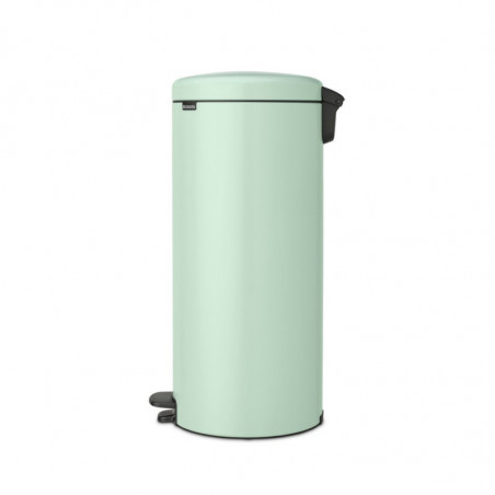 Кош за боклук с педал Brabantia NewIcon 1008851, 30 л, Плавно затваряне, Противоплъзгаща основа, Светлозелен