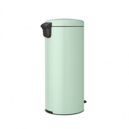 Кош за боклук с педал Brabantia NewIcon 1008851, 30 л, Плавно затваряне, Противоплъзгаща основа, Светлозелен