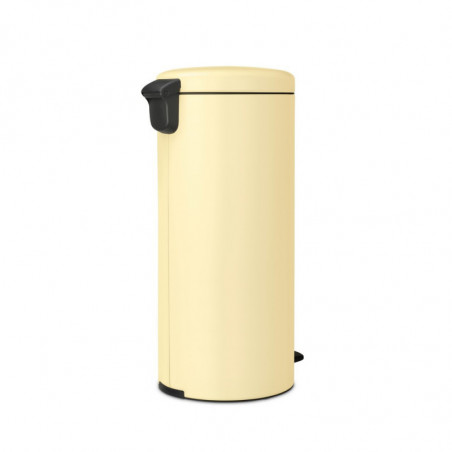 Кош за боклук с педал Brabantia NewIcon 1008852, 30 л, Плавно затваряне, Противоплъзгаща основа, Жълт