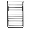 Сушилник за дрехи Brabantia Hangon 1004168, 25 м, 8 закачалки, Регулируем, Заключване за деца, Черен