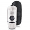 Преносима еспресо машина Wacaco Nanopresso Chill White, 18bar, 80 мл, За мляно кафе, Без необходимост от зареждане и батерии, Калъфче, Бял